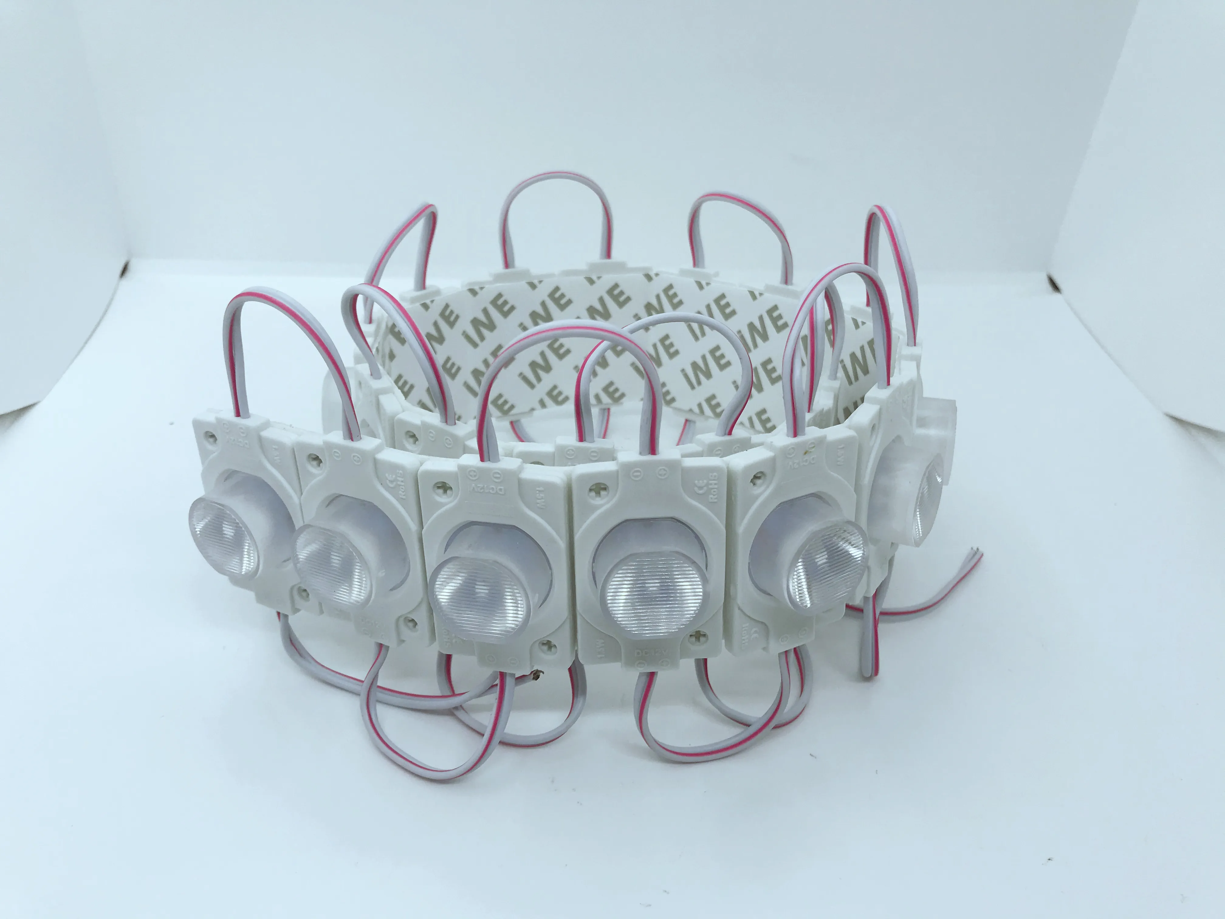 SMD2835 3030 ABS Injection Led Module With Lens For Side Light  DC12V/24V  kinds of   1 Chips 1.5W LED  Module