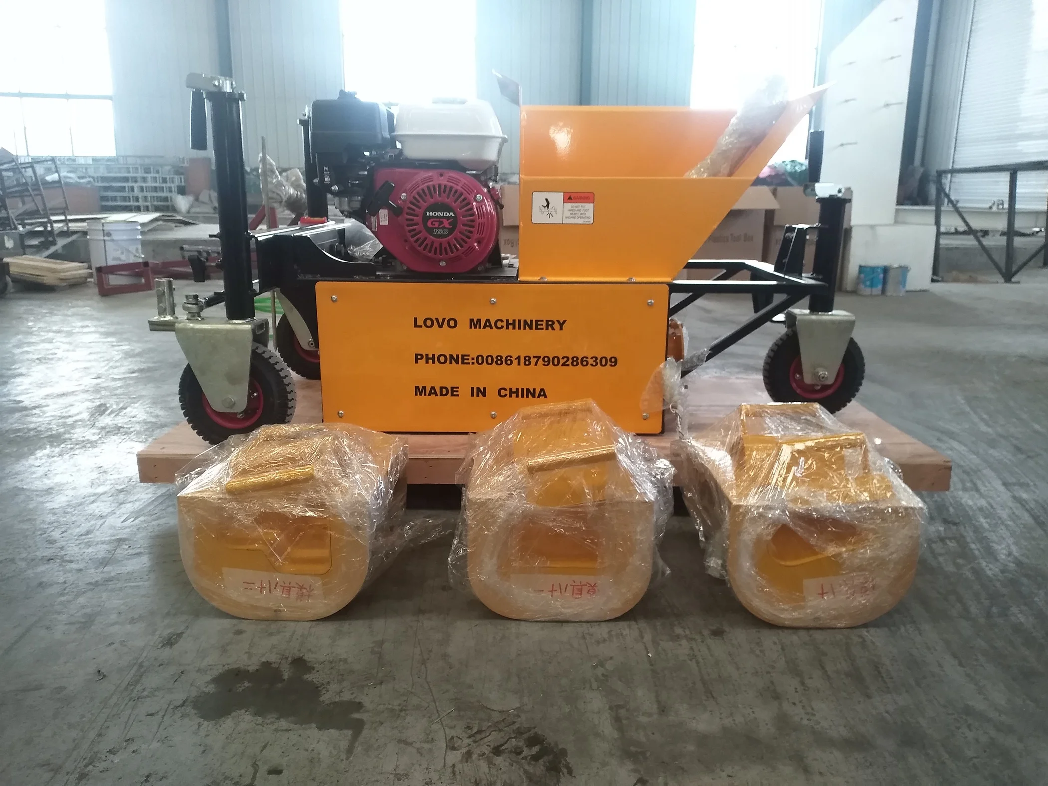 Small curb machine concrete curb machine road construction curb making machine