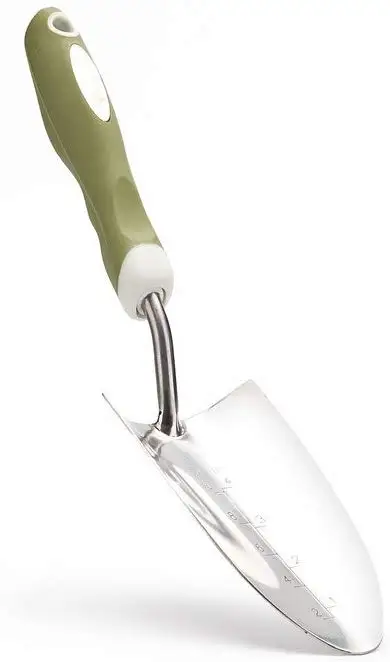 Ergonomic Handle Stainless Steel Hand Trowel Cultivator Garden Tools