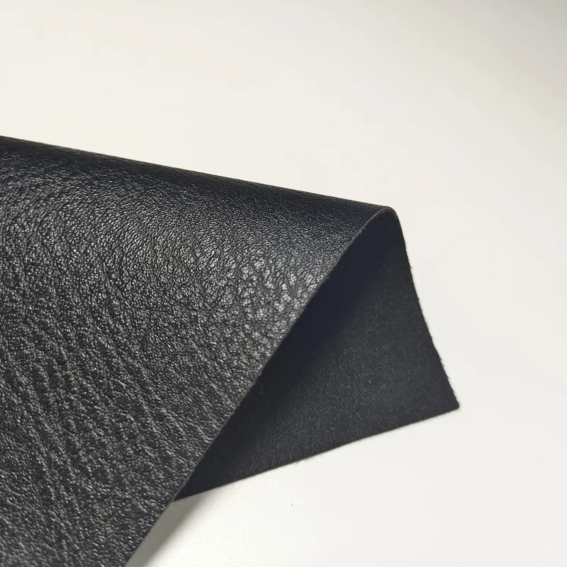 blackSynthetic Leather Car Seat Cover Ultra-Fine Fiber Polyurethane Stretchable for Sofa Bag Outdoor Furniture