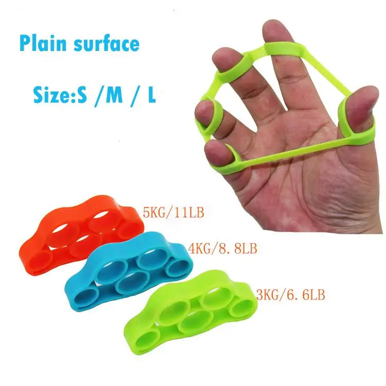 3 level  hand strengthener band Silicone finger stretcher exerciser