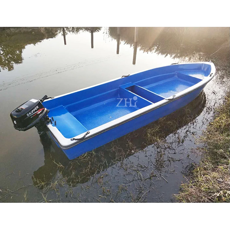 Новейшая 4,2 м маленькая лодка для рыбалки с мотором из стекловолокна