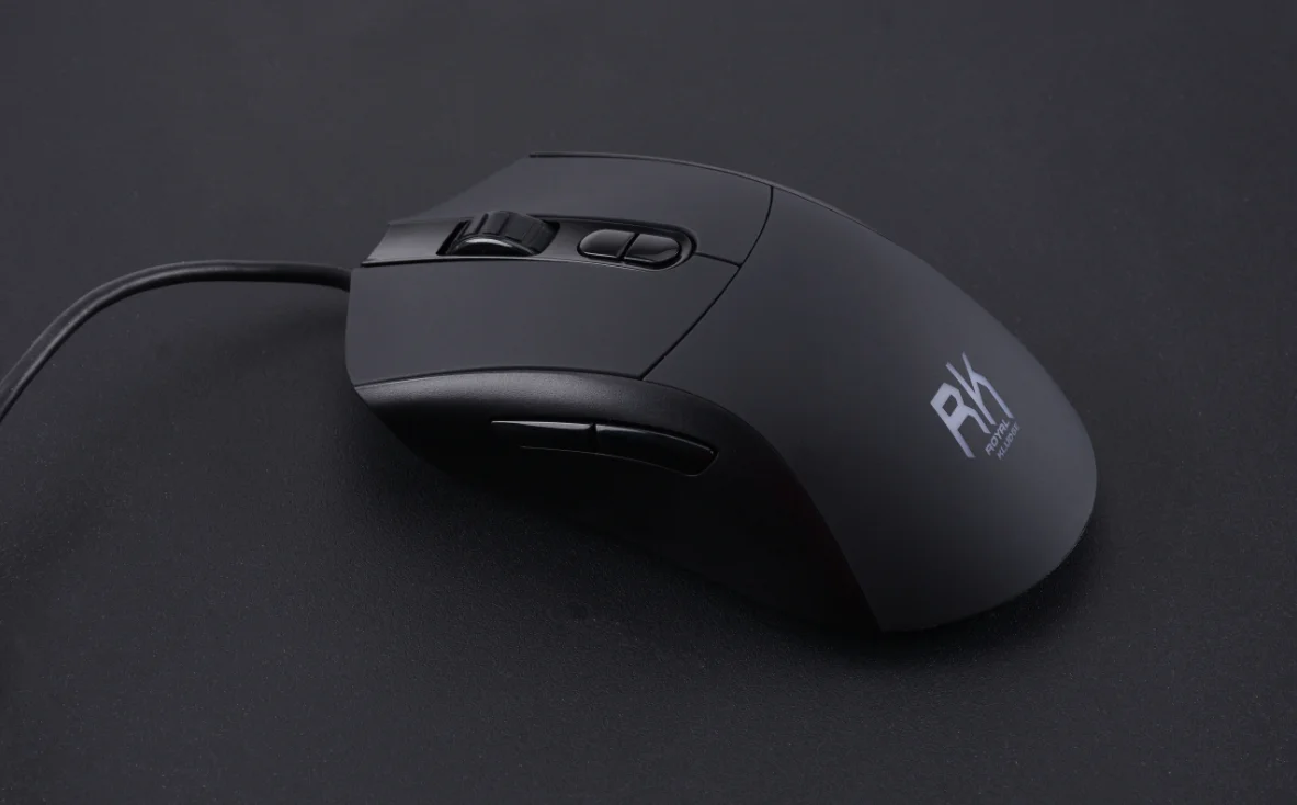 Royal Kludge RM138 customized logo ergonomic lightweight optical gaiming shenzhen computer hardware mouse da gaming