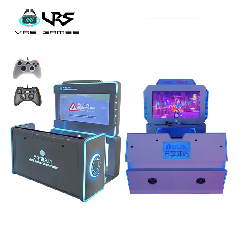 Commercial Two Players PS5 Coin Pusher 100 Games Accessible Plastic Board Amusement Game for Kids and Game Centers