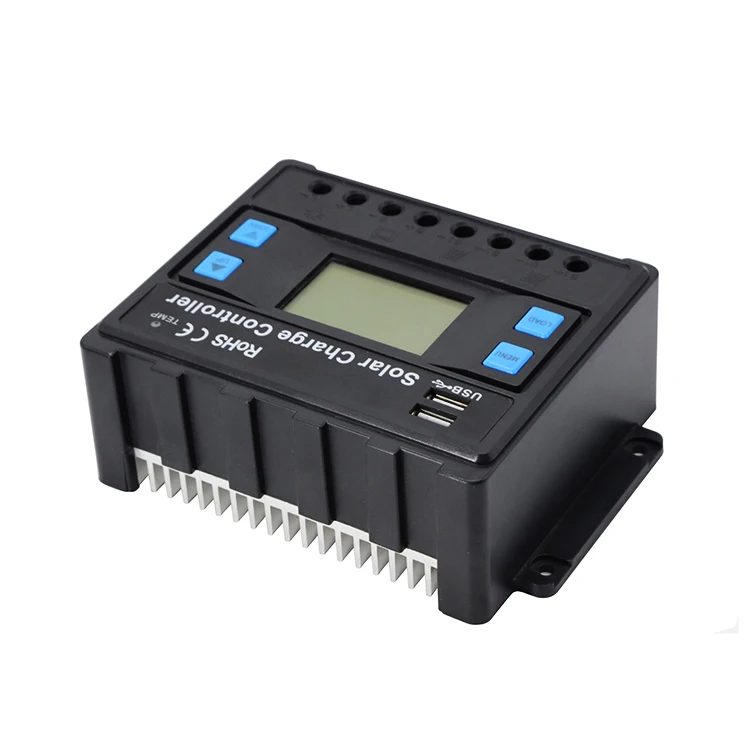 Контроллер солнечной зарядки LCD USB 5V 2.1A PWM 20A