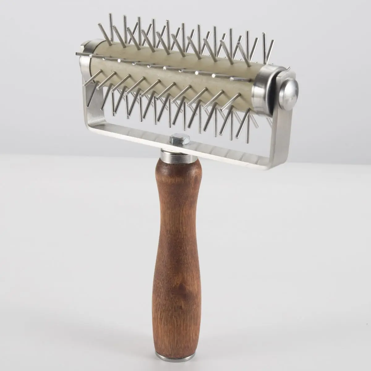 Pizza Dough Roller Machine & Dough Docker Wooden Rolling Pins for Baking