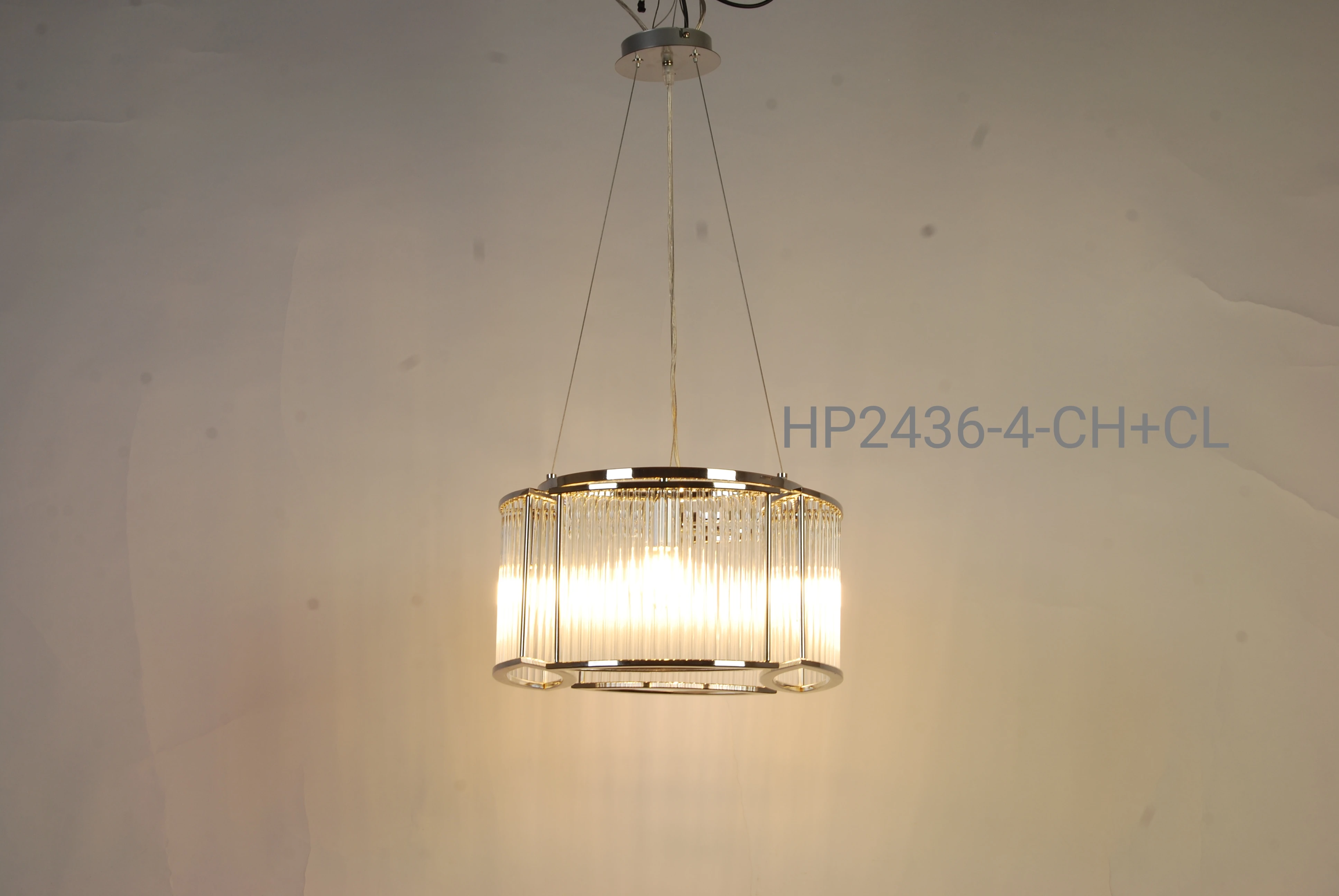 Glass Balles Pendant Light G9 Bulbs Luxury Restaurant Lamp