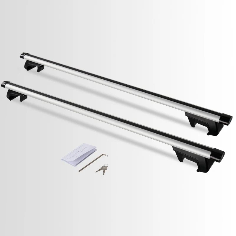 Custom Wholesale Universal Roof Rack Cross Bar with Lock For Car