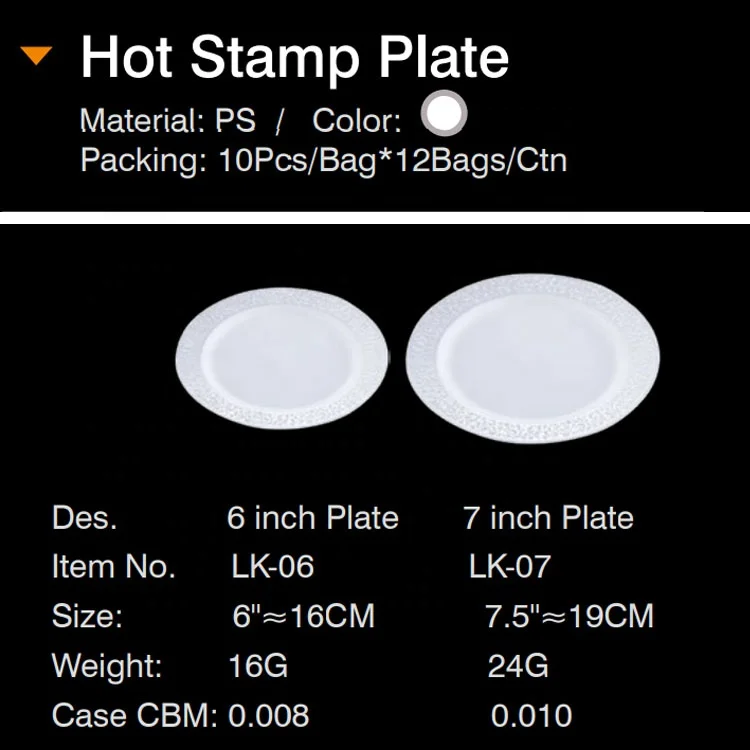 Factory Directly Disposable Plates Plastic Bowl Gold Gilding Party Meal Plastic Bowl High-End Hollow Tableware Dishes Supplie