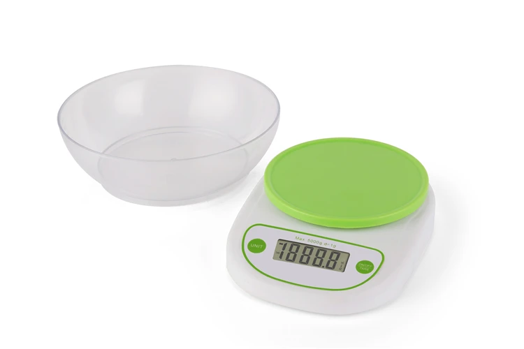 Popular Hot Sale 1g 5kg digital weighing kitchen electronic scale with bowl