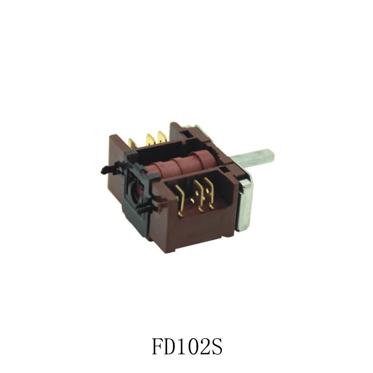 Rotary Switch for oven and gas cooker, 6 positions