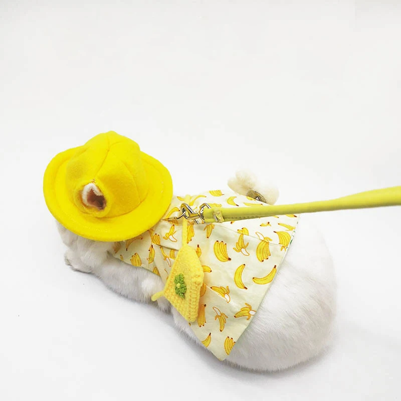 Amazon Hot Sale Pet Bunny Clothes Small Animal Rabbit Cat Costume Accessories