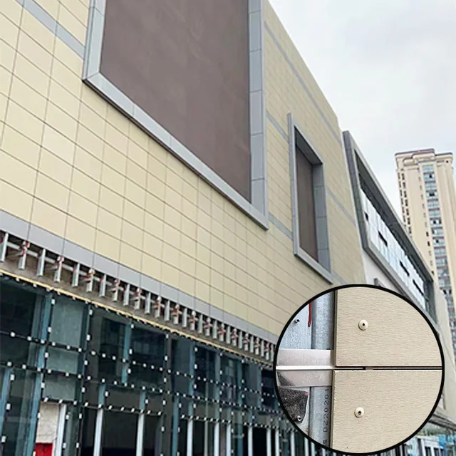 Exterior fiber-cement board overall sales price/Cladding 8 9 12 15 beige building wall panels