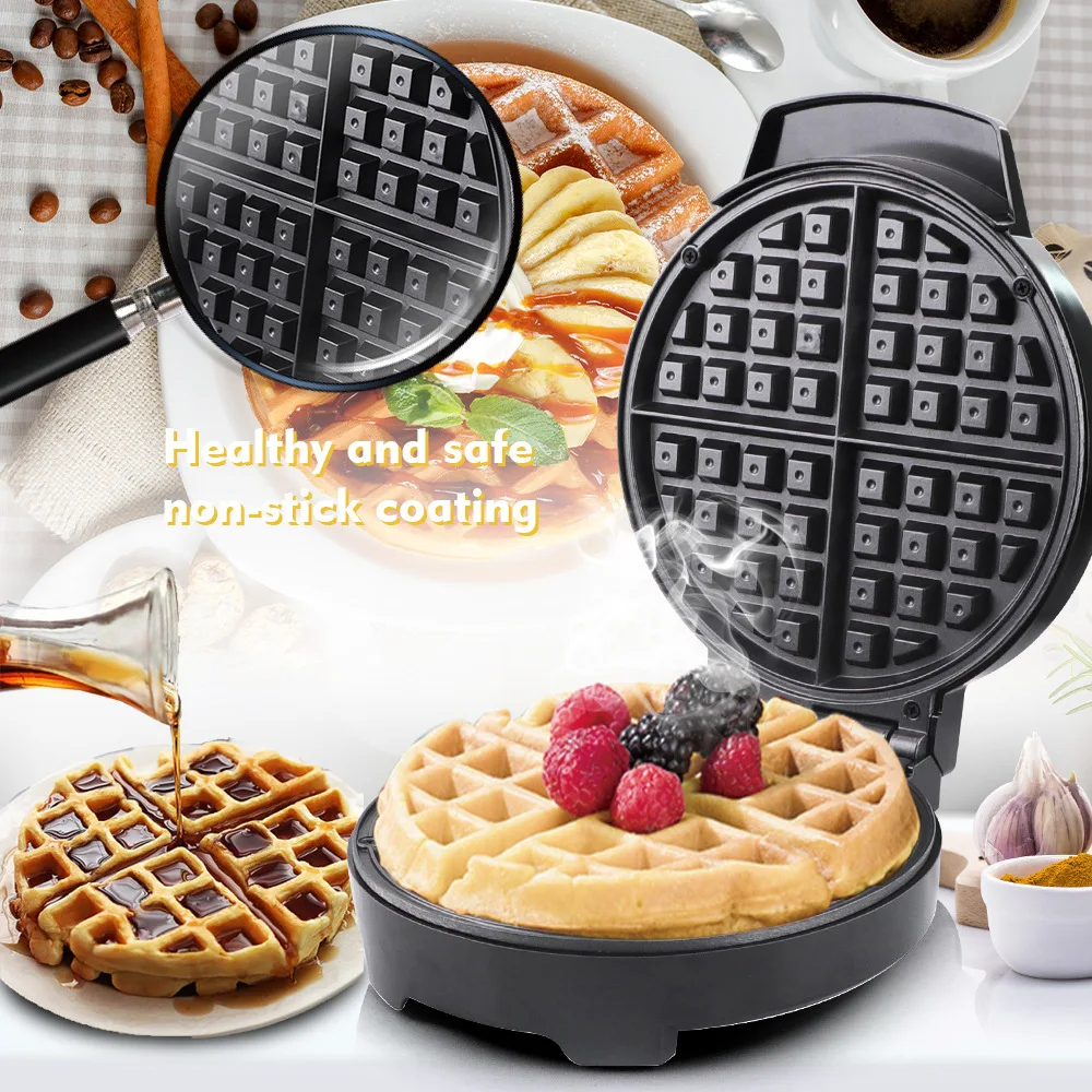 Mini electric Waffles Maker Bubble Egg Cake Oven Breakfast Waffle Machine Egg Cake Oven Pan Eggette Machine Mini Waffle Pot