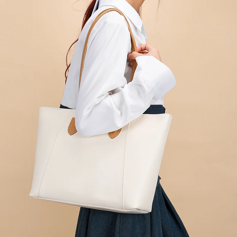 Genuine leather women tote handbags and purse luxury shoulder bag wholesales fashion high quality hand bags ladies tote bag