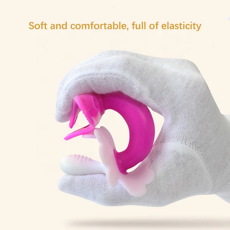 
Bpa Free food grade Toy Baby Strawberry grape orange fruit silicone teether set 