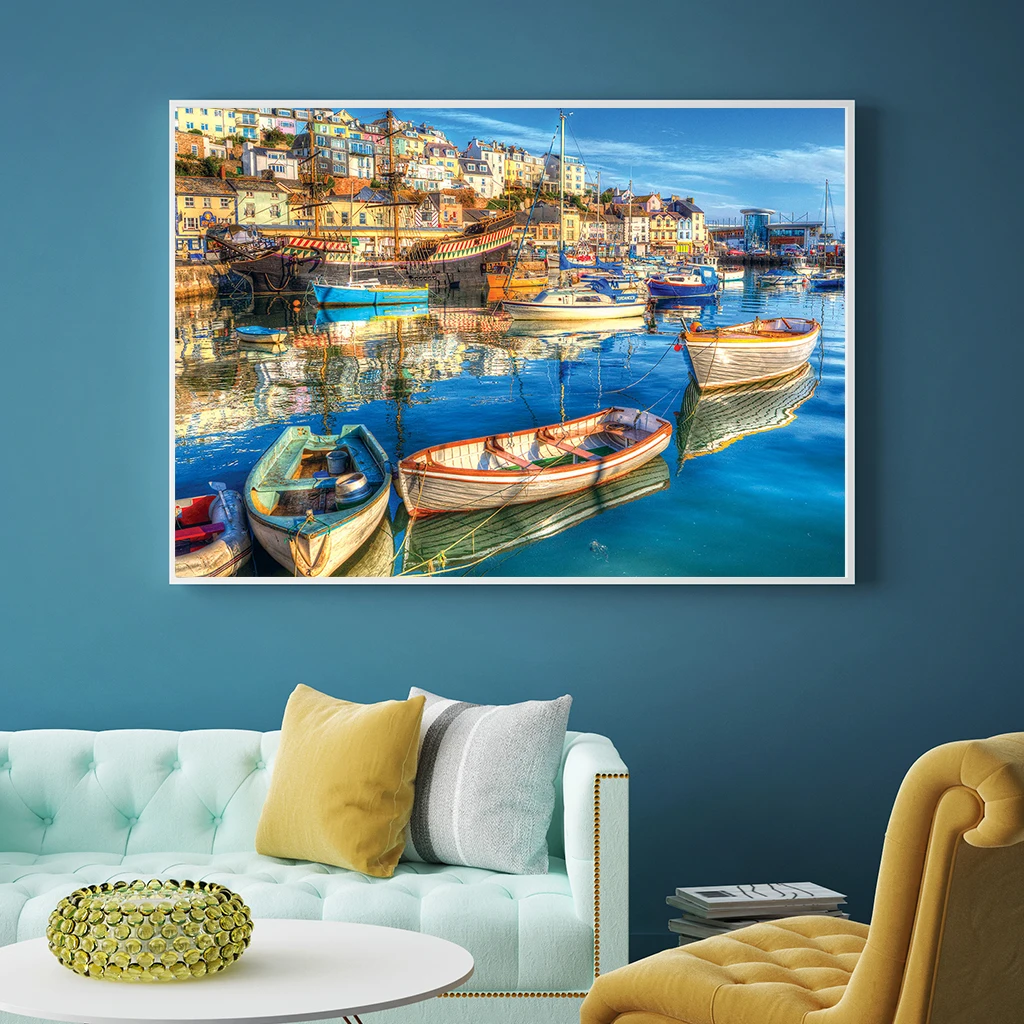  Lienzo de moda 5D pintura arte paisaje diamante