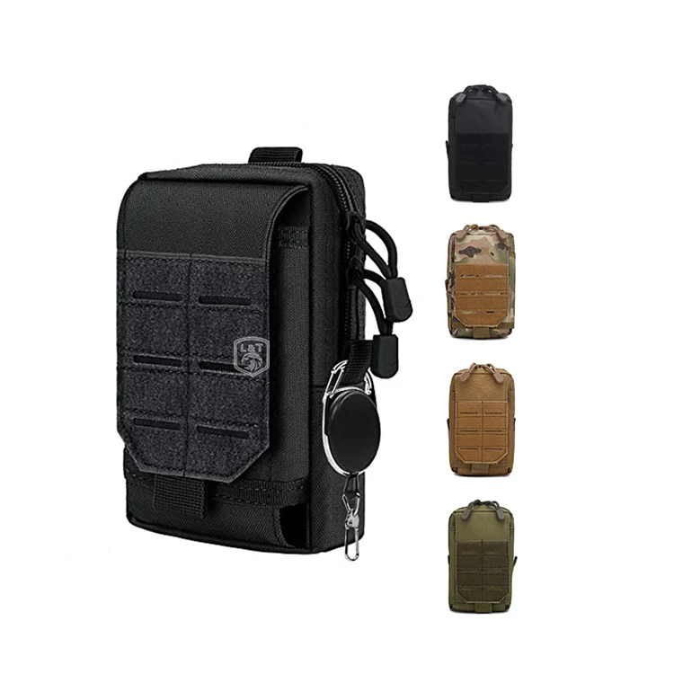 Outdoor Molle Casual Cell Phone Waist Pack Tactical Pouch Bag Emergency First Aid Kit