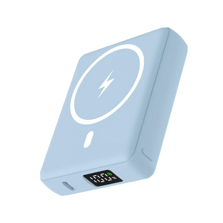 PD20W 20000mAh Magnetic Wireless Power Bank Digital Display Powerbank For iPhone 12 13 Mac Book Portable External Battery Pack