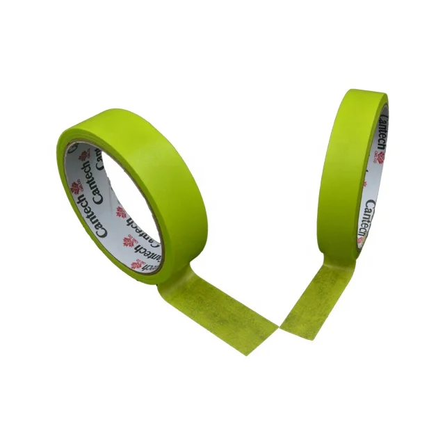 MT-12T Zhanye High Temperature Resistance 18Mm 24Mm 36Mm 48Mm Water Proof Automotive Masking Tape