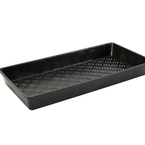 Plastic Seed Starters Growing Trays Mesh Bottom for Microgreens Soil Blocks Wheatgrass