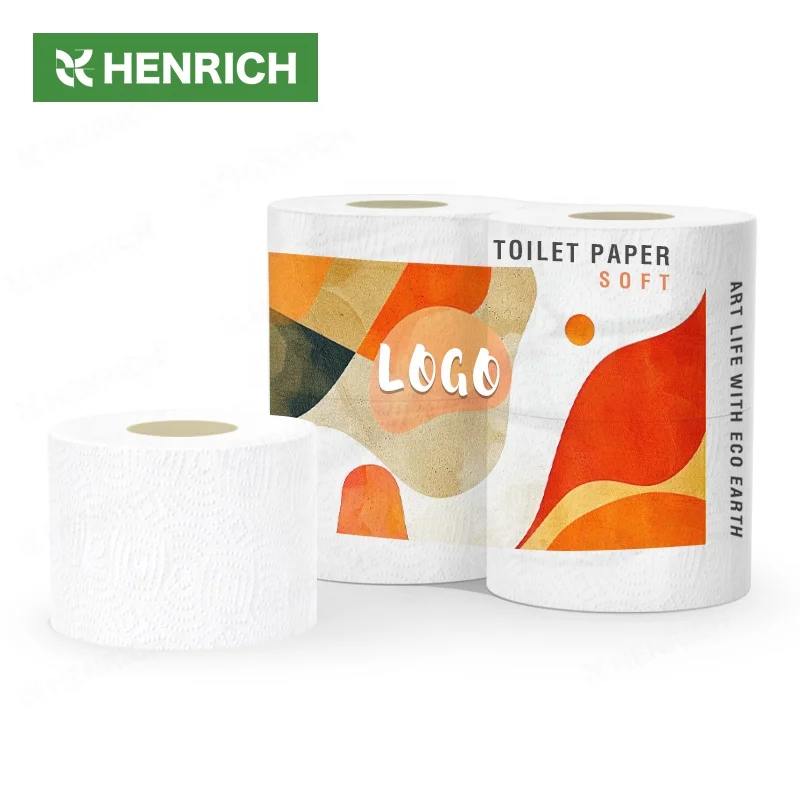 High Quality TAD Best Quality Toilet Tissue Paper Cholrine Free Toilet Paper Custom Logo Toilet Roll