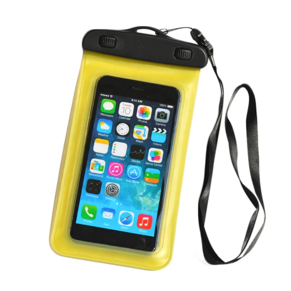 Factory wholesale products touch screen underwater take picture waterproof mobile phone bag, PVC waterproof case