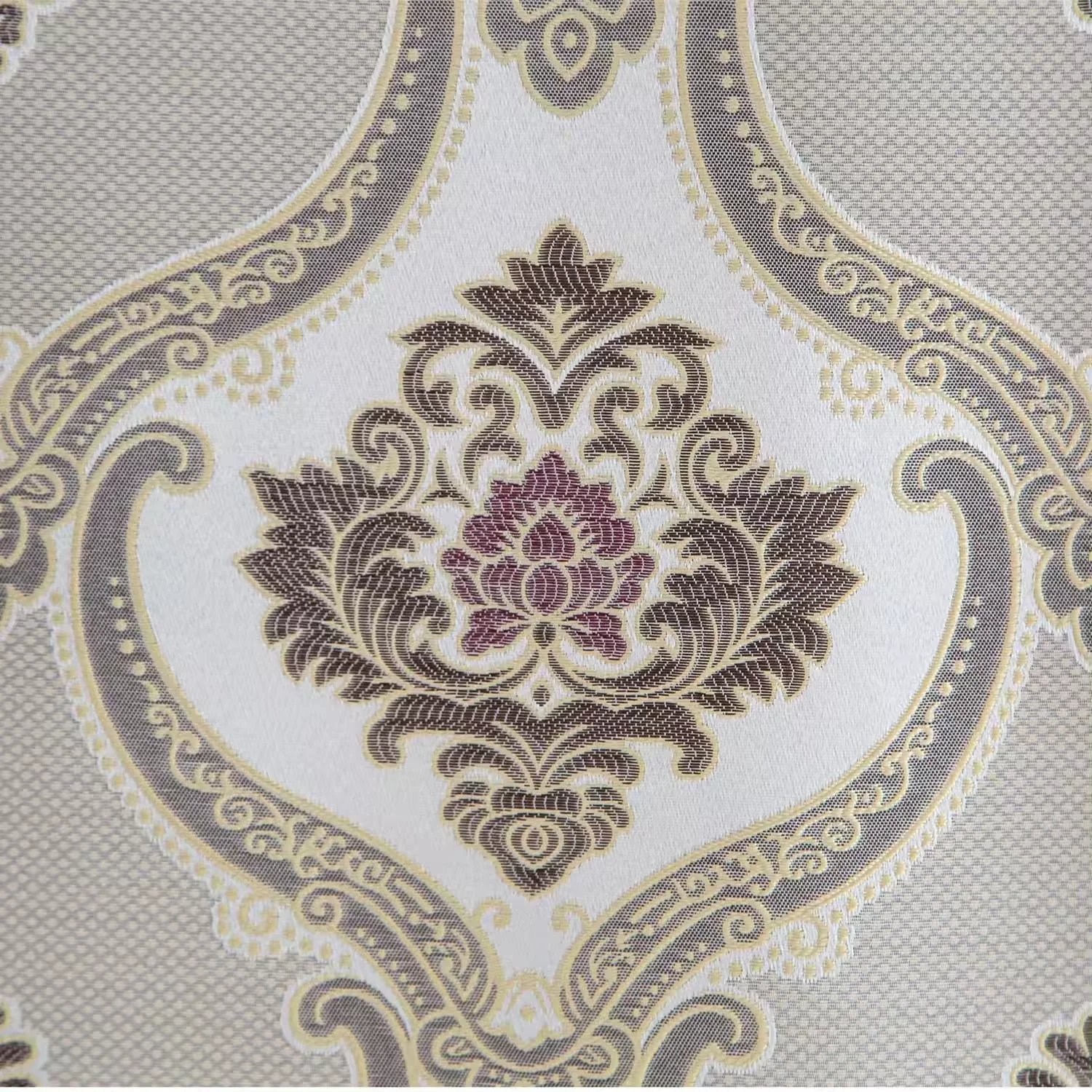 Light Luxury French Silver Curtain Model