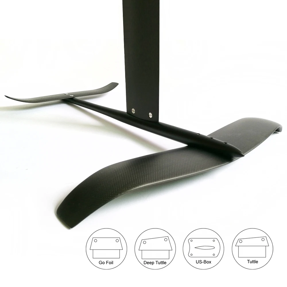 QS-2 High Performance Full Carbon Hydrofoil Good Quality Custom Hydrofoil for Kite Board Foil Surfing