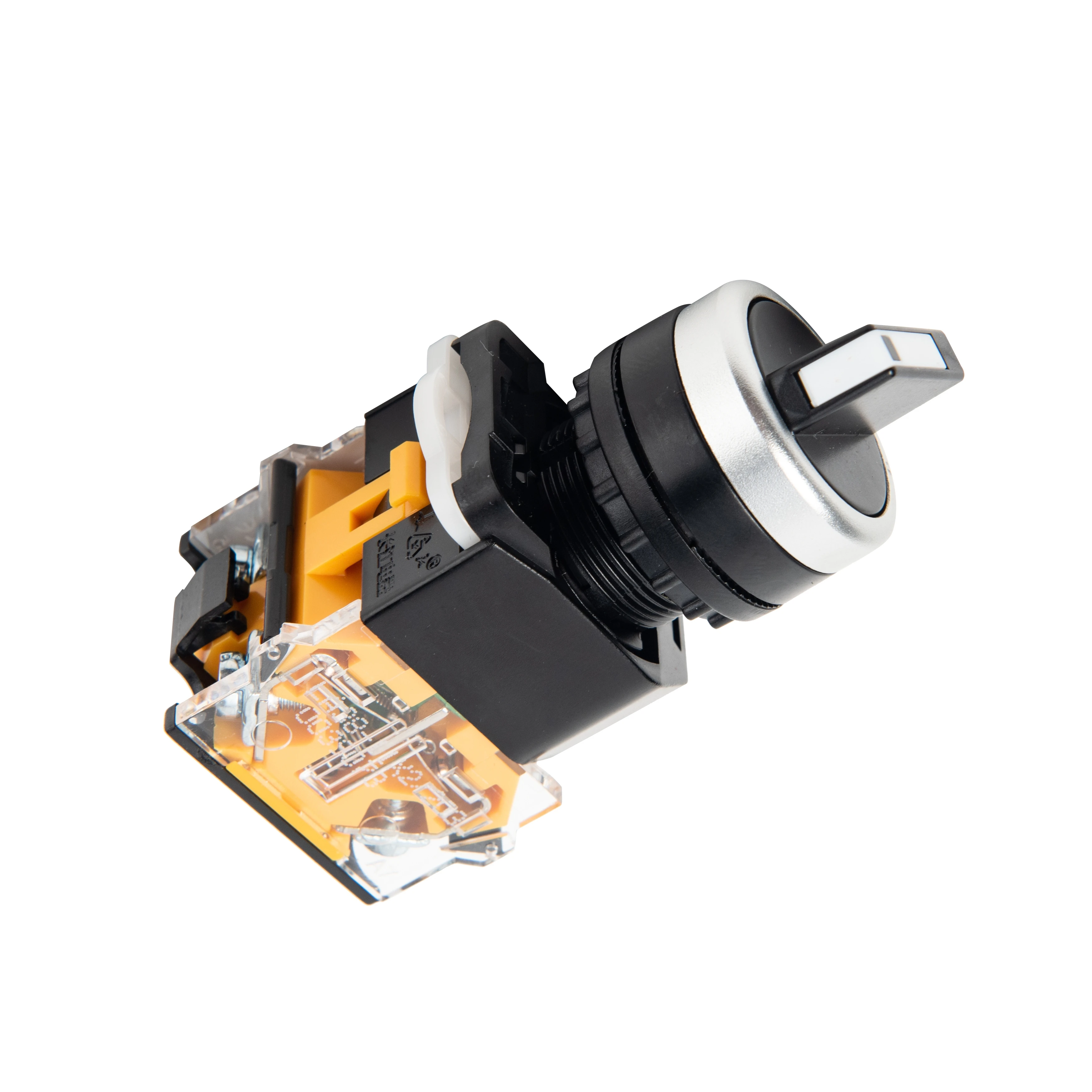 22mm 2NO 2NC 3 posotion waterproof selector push button switch