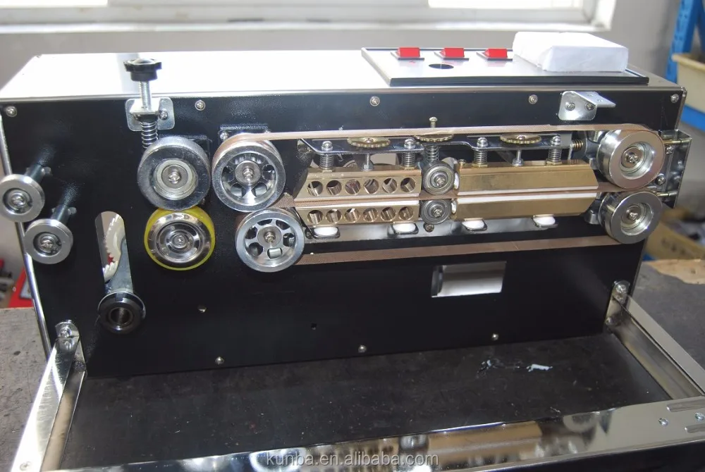 KUNBA SF-150w  Horizontal Table Type Continuous Plastic Bag Band Sealing Machine bag sewing machine plastic bag closing machine