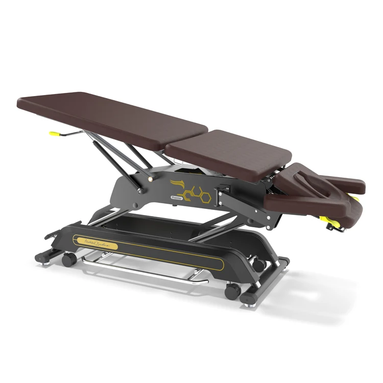 Hemet Premier Factory Professional 3 Section Traction Table Treatment Table Osteopathy Physical Therapy Bed Examination Table
