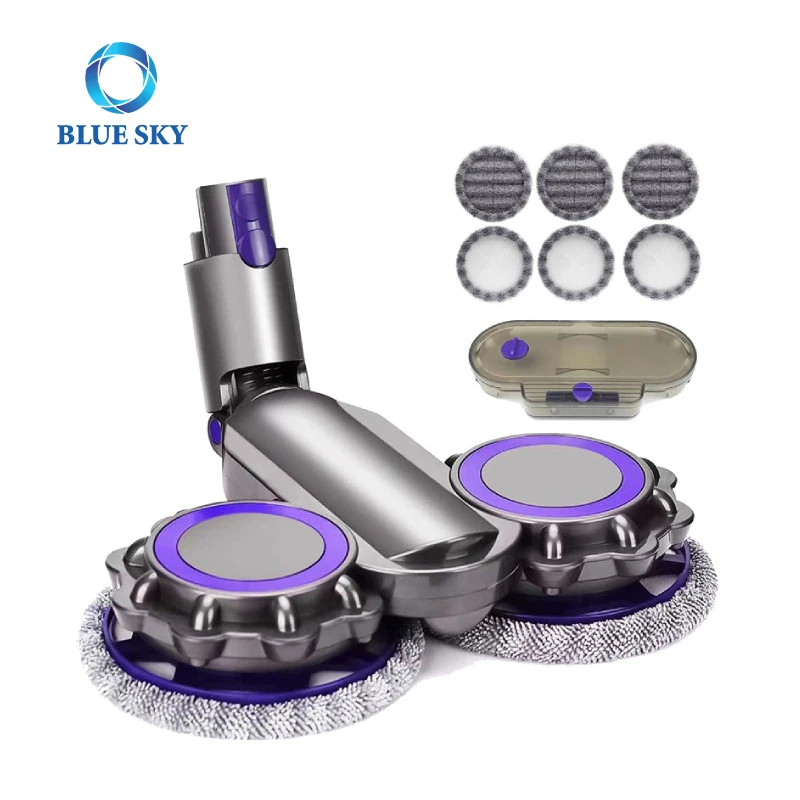 Dual Spinning Mop Head Replacement for Dysons V7 V8 V10 V11 Cordless Stick Vacuum Cleaners