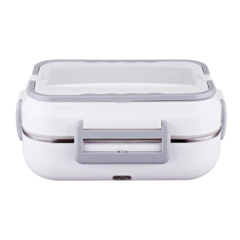 3 Compartments Stainless Steel Electric Lunch Box Office Truck Car Lunch Box Heating Electric Lunch Box With Heating