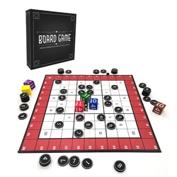 Custom Printing Board Game With Wooden Cube Pieces