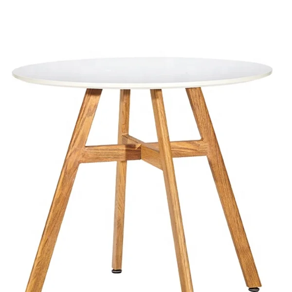 Dining Table New Design Furniture Modern Restaurant Round Dining Wood Tables