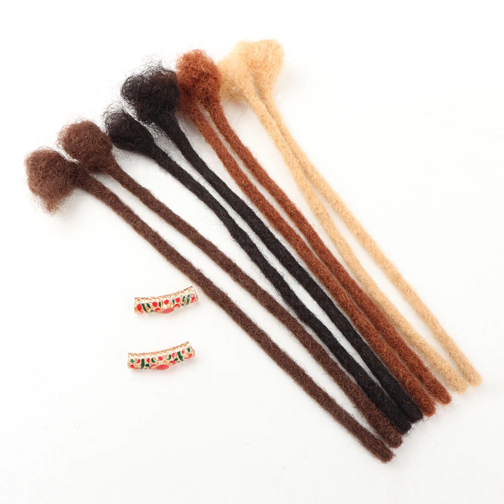 VAST 100% human hair dreadlock extensions handmade loc extensions lock extensions blonde afro kinky dreadlock packet of 100