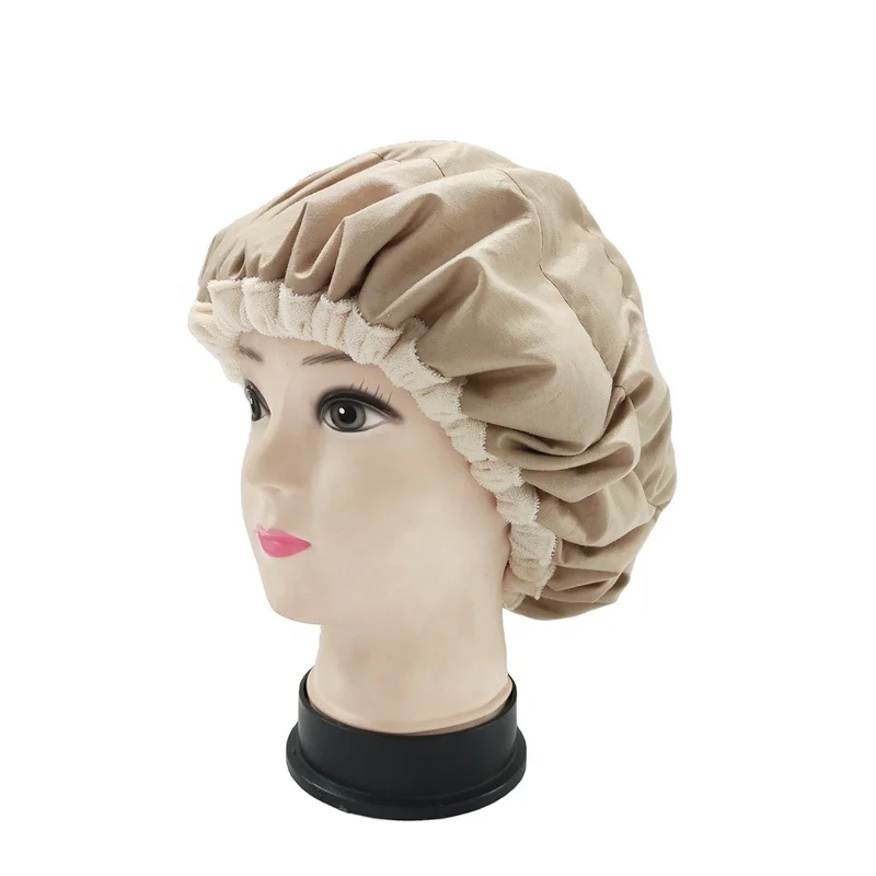 Flaxseed Microwavable Hair Heat Cap Hair Treatment Cap Heated Hair Steamer Deep Conditioning Heat Cap