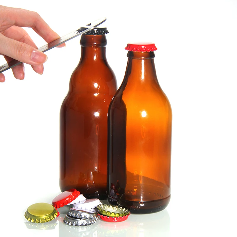 Luxury Black 28mm Crown Cap Metal Beer Glass Bottle Crown Custom Cap For Champagne Wine Bottle