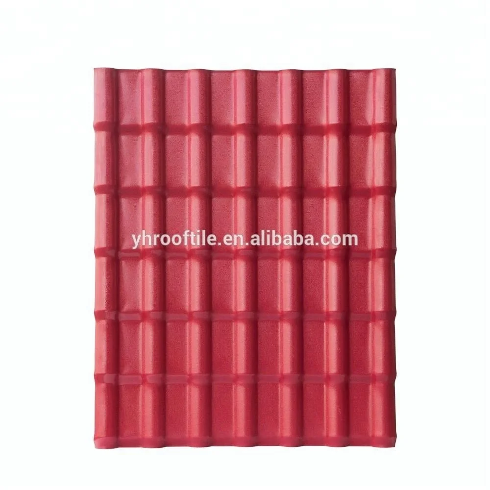 Wholesale price corrugated plastic roofing sheets building materials asa synthetic resin roof tile