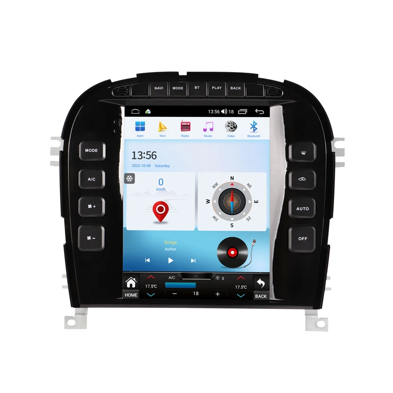 WITSON Android Tesla vertical screen car multimedia player auto GPS Carplay for Jaguar C-TYPE S-TYPE S TYPE 2004-2009 Car Player