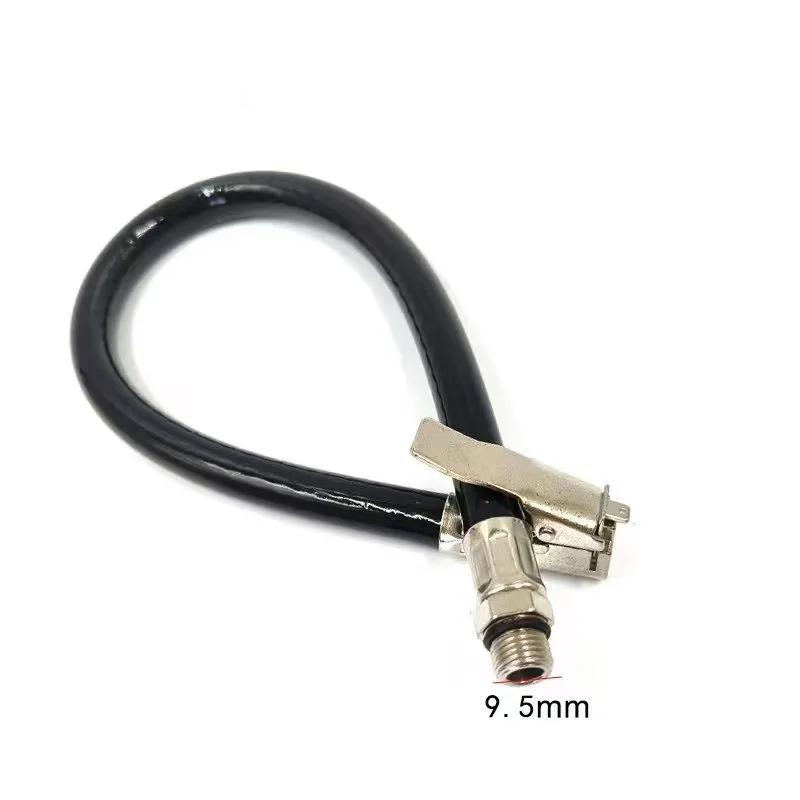 Tire Inflator Hose Tyre Hose Portable Air Compressor Pipe Rubber Air Rubber Hose for Car Motorbike