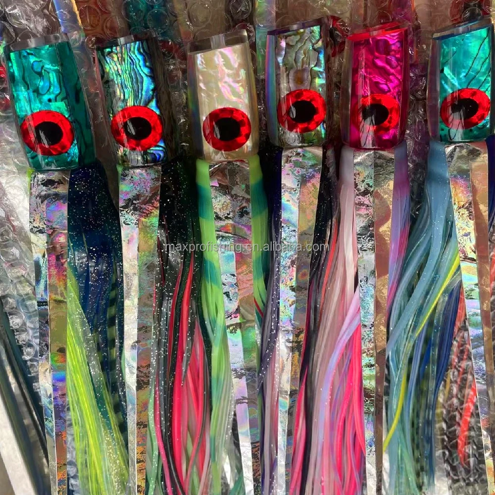 Skirted Keel Weighted Marlin Big GameTrolling Wings Flying Fishing lures