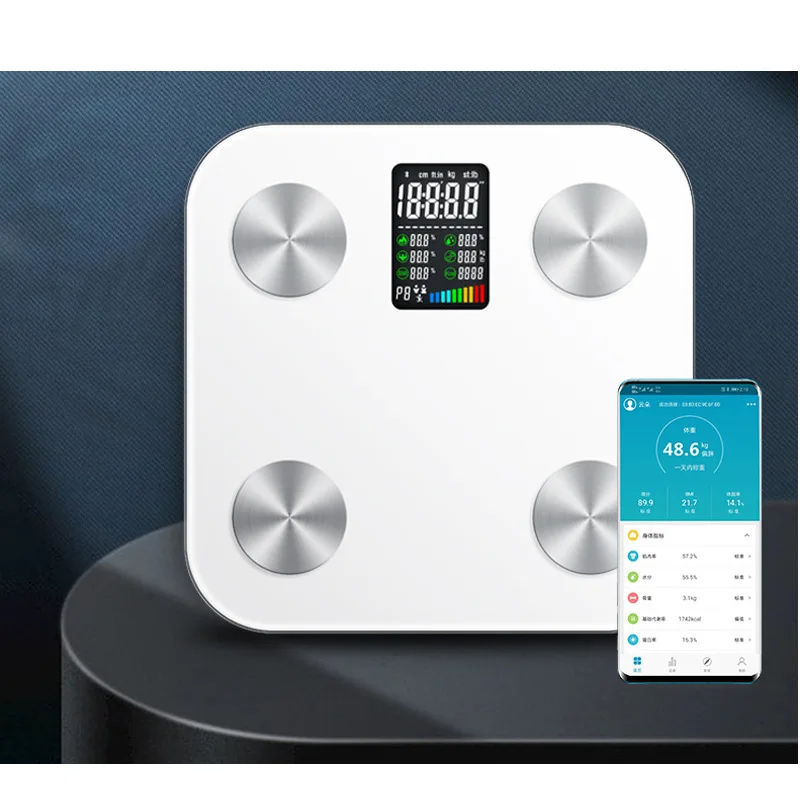 Интеллектуальные цифровые электронные весы с Bluetooth для умного взвешивания