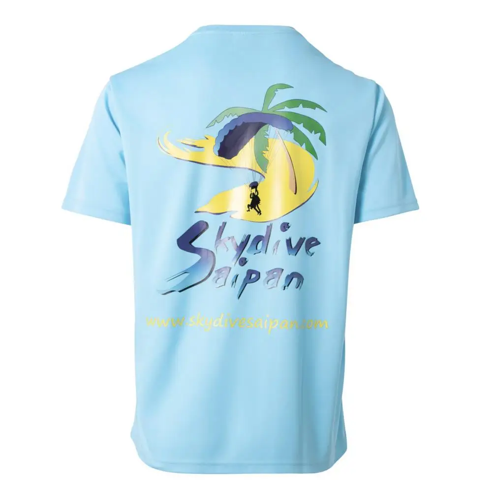 OEM Quick Dry All Over Full Print Custom logo Design 100% Polyester T-shirts DTF Printing Sublimation Shirts