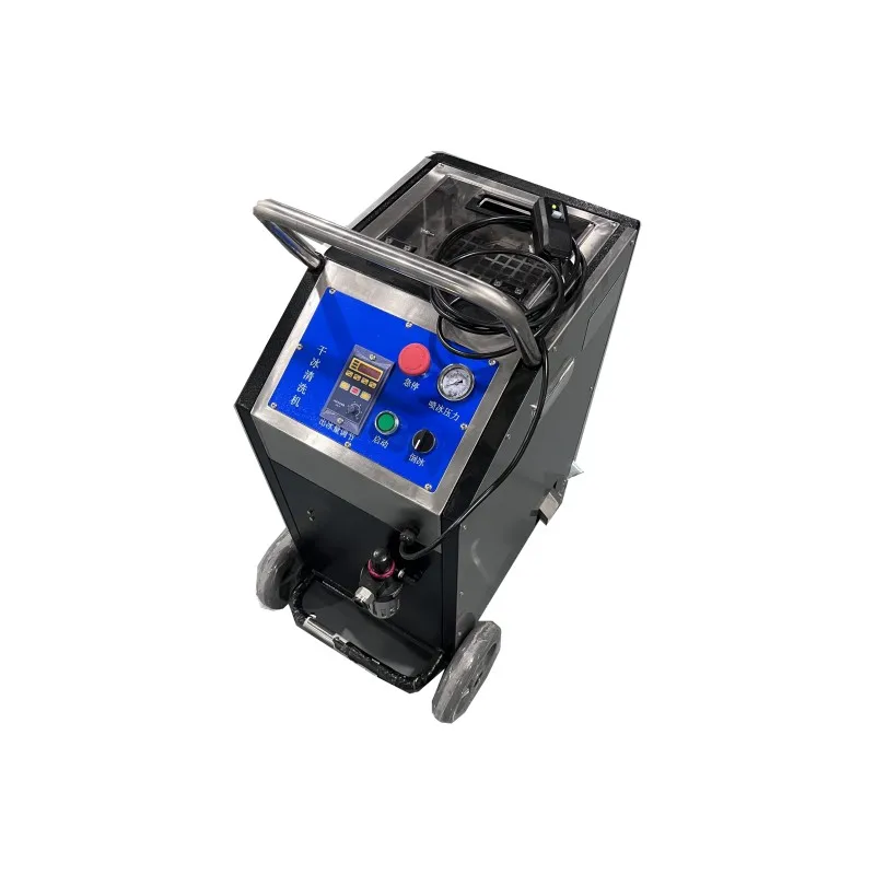 BBA portable dry ice blasting machine dry-ice blaster CO2 cleaning equipment ecological method of cleaning for vehicle industry