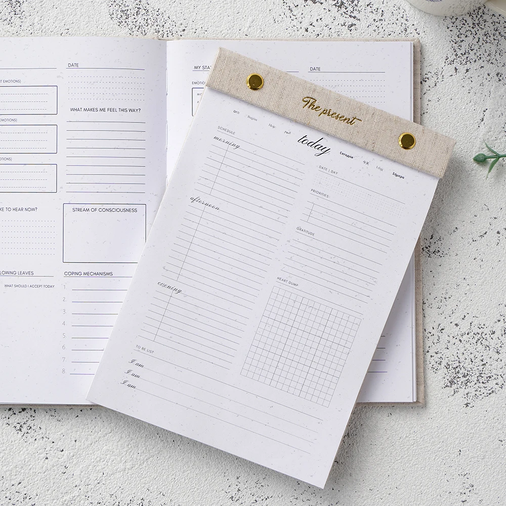 Custom Daily Monthly Fitness Notebook Weekly Diary Work Planner Journal