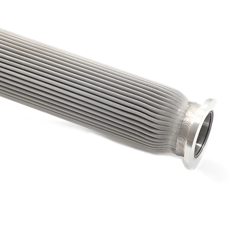 professional pleated filter elements  hydraulic oil or water  filter for oil industry