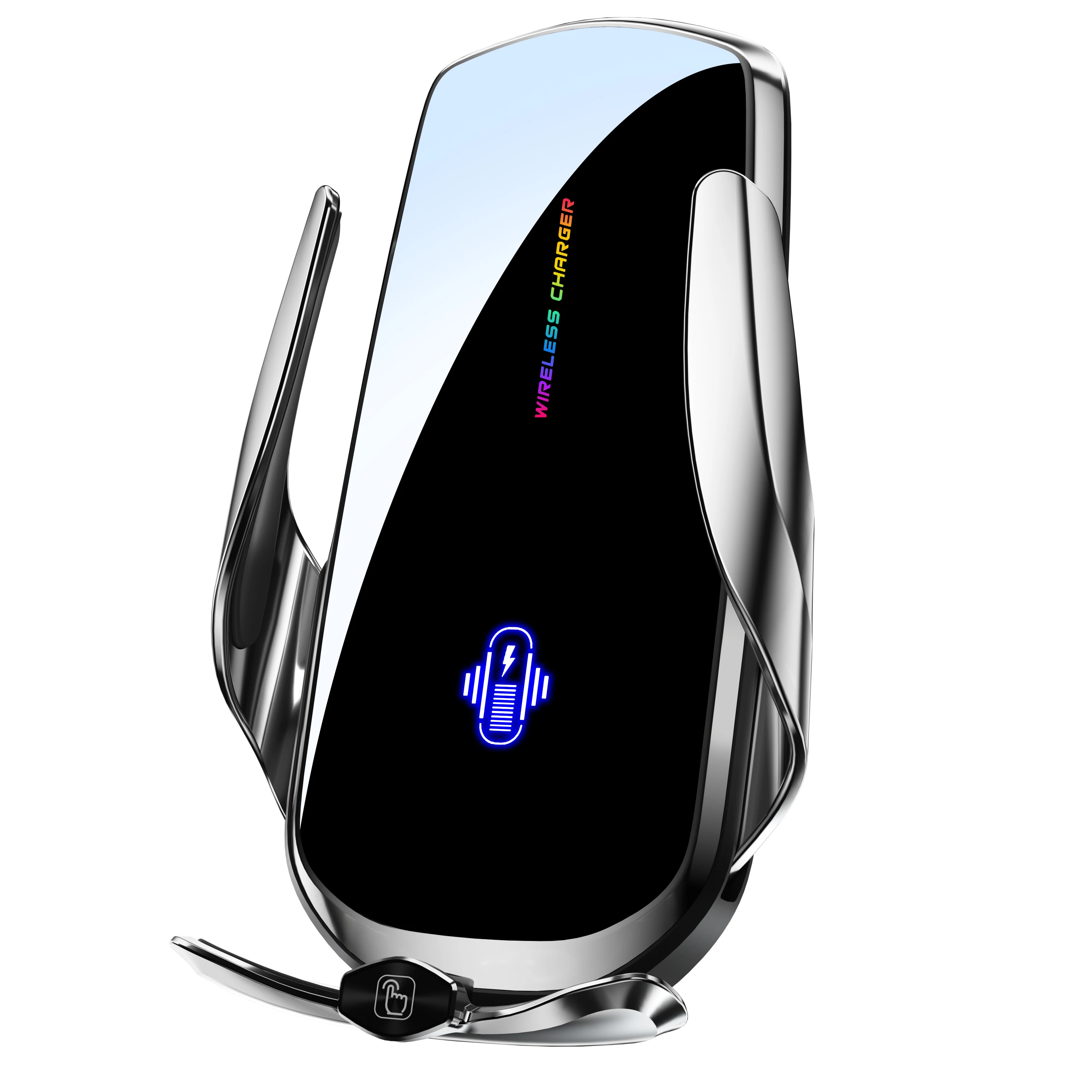 Car Wireless Charging Holder 15W Phone Stand Universal smart sensor car Mobile Phone Holder for Cars