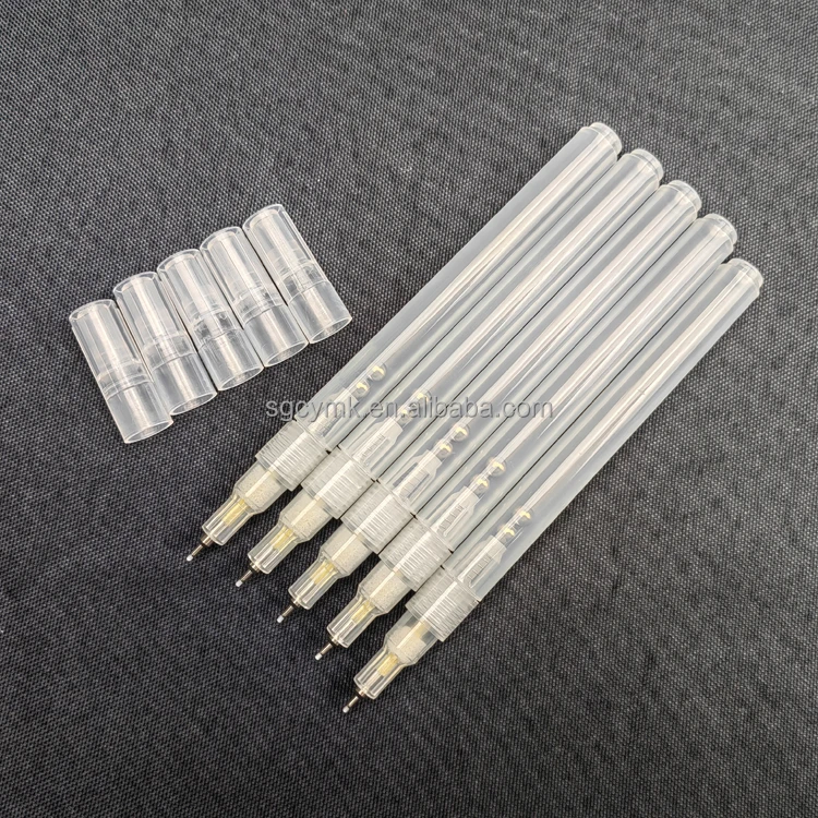 Extra Fine 0.5mm Empty Marker Pen to Fill your Own Ink.